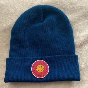 blue dutch bros beanie